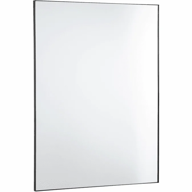 Quorum 11-3040-59 Contemporary Matte Black 30″ Wall Mounted Mirror