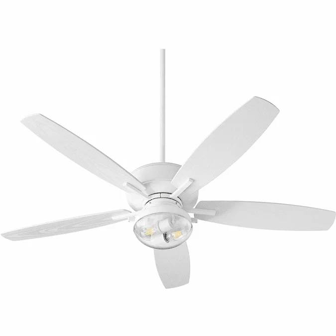 Quorum 170525-8 Breeze Patio Studio White LED Exterior 52″ Ceiling Fan