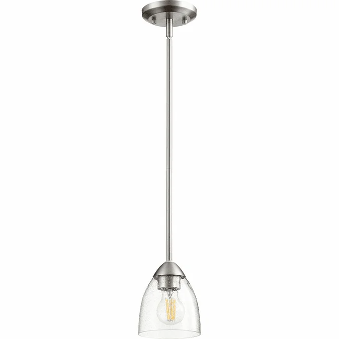 Quorum 3069-265 Barkley Satin Nickel Mini Pendant Hanging Light