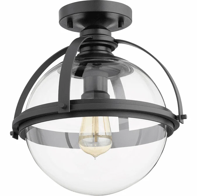 Quorum 38-13-69 Meridian Modern Noir Overhead Lighting Fixture