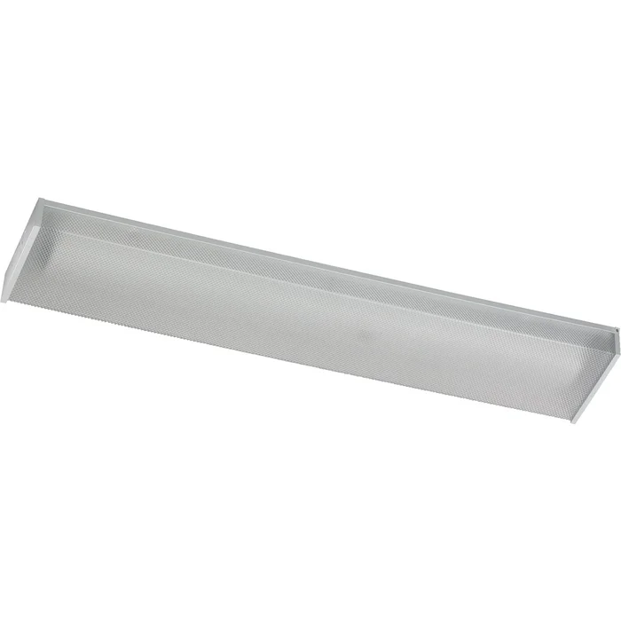 Quorum 4′ 2X 32W T8 Wrap Flushmount – White – 82049-2-6