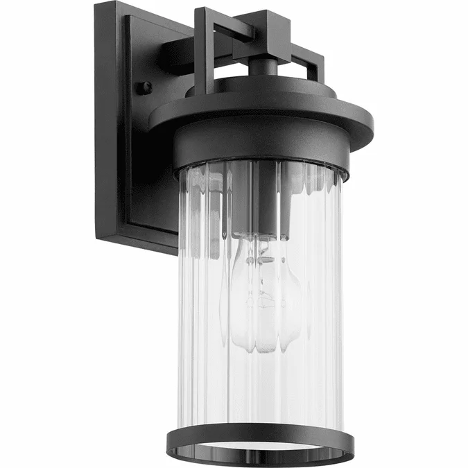 Quorum 7215-69 Dimas Contemporary Noir Exterior Wall Sconce Light
