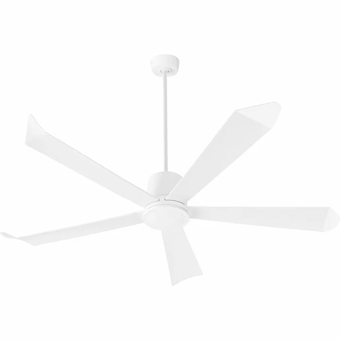 Quorum 82725-8 Rova Contemporary Studio White Outdoor 72″ Ceiling Fan
