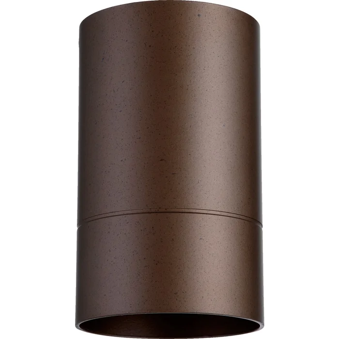 Quorum Cylinder 4″ Flushmount – Oiled Bronze – 320-86