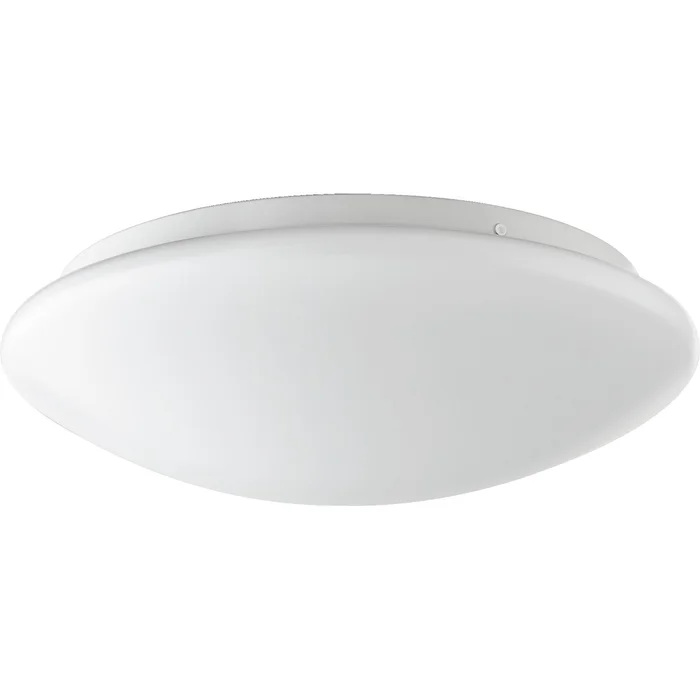 Quorum LED 15W Round Acrylic Flushmount – White – 900-12-6
