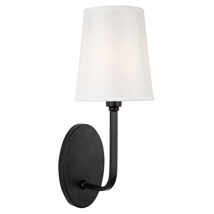 Rhythm 1-Light Black Sconce | Applique murale Rhythm 1ampoule | D06HWILY - Image 2