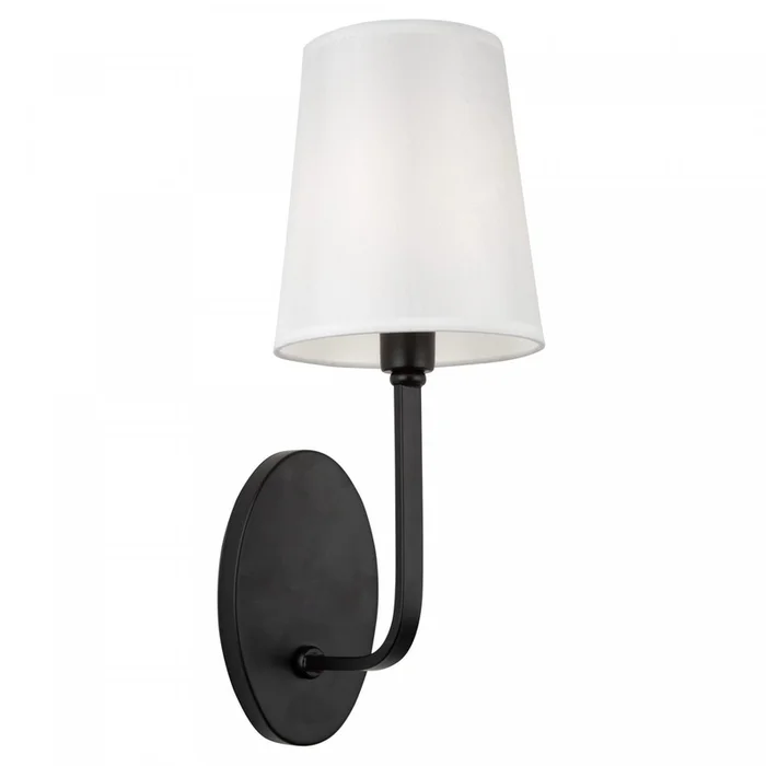 Rhythm 1-Light Black Sconce | Applique murale Rhythm 1ampoule | D06HWILY