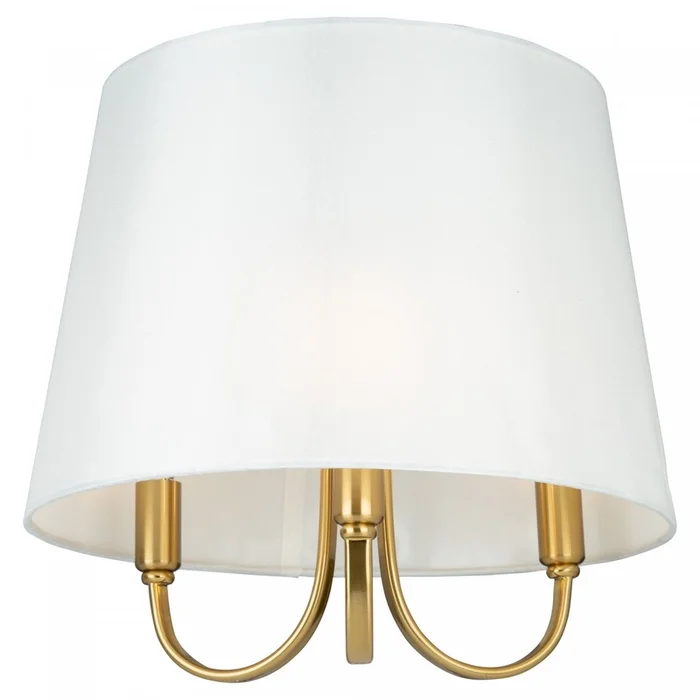 Rhythm 3-Light Semi-Flush Brushed Gold Mount | Plafonnier semi-affleur Rhythm or bross 3ampoules | D06HO778