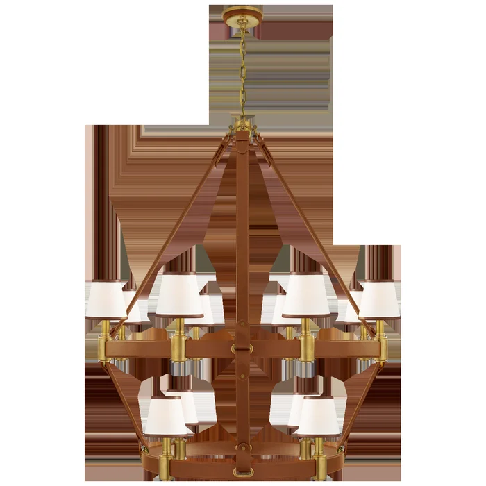 Riley Large Two Tier Chandelier