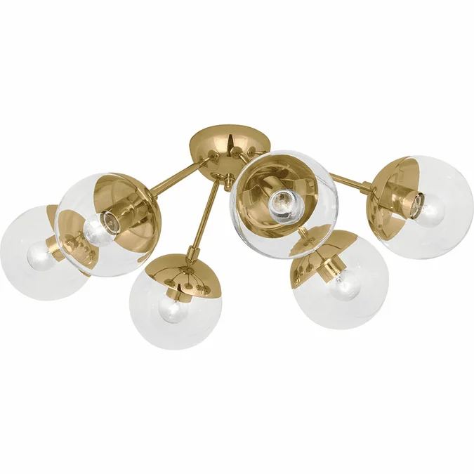 Robert Abbey 1217 Celeste Modern Modern Brass Ceiling Lighting