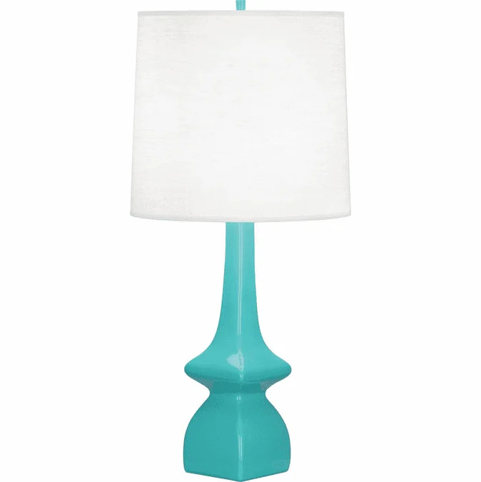 Robert Abbey EB210 Jasmine Egg Blue Glazed Ceramic Table Top Lamp