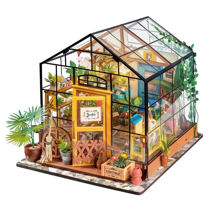 Rolife Cathy’s Flower House Miniature Wooden Model Kit (ROEDG104)