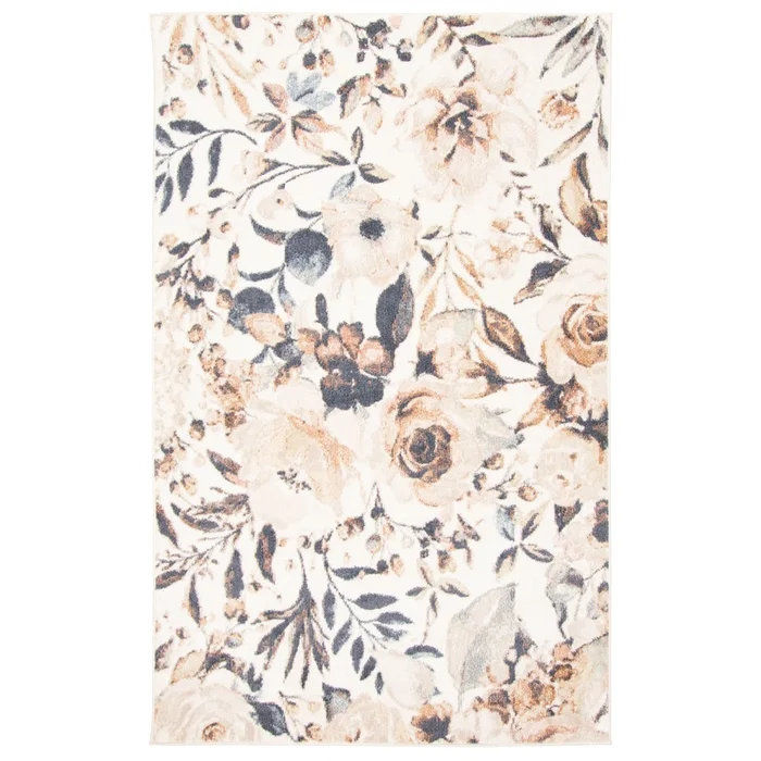 Rosette Ivory Area Rug – 8’0 X 10’0 | Carpette Rosette ivoire – 8pi 0po x 10pi 0po