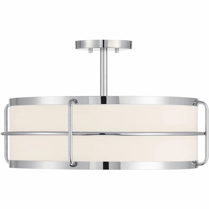 Savoy House 6-4193-4-11 Chauncey Modern Chrome Ceiling Lighting