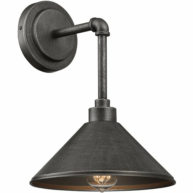 Savoy House 9-6074-1-90 Dansk Vintage Galvanized Metal Light Sconce