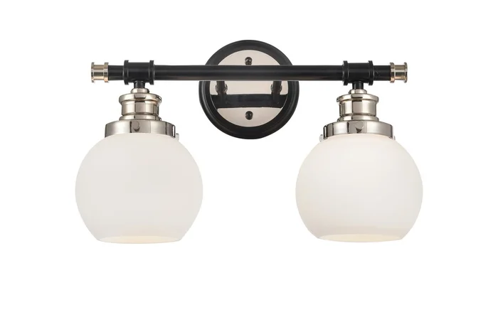 Saybrook LED Bath Vanity in Black Polished Nickel (405|340-2W-BPN-G3401-6-LED)