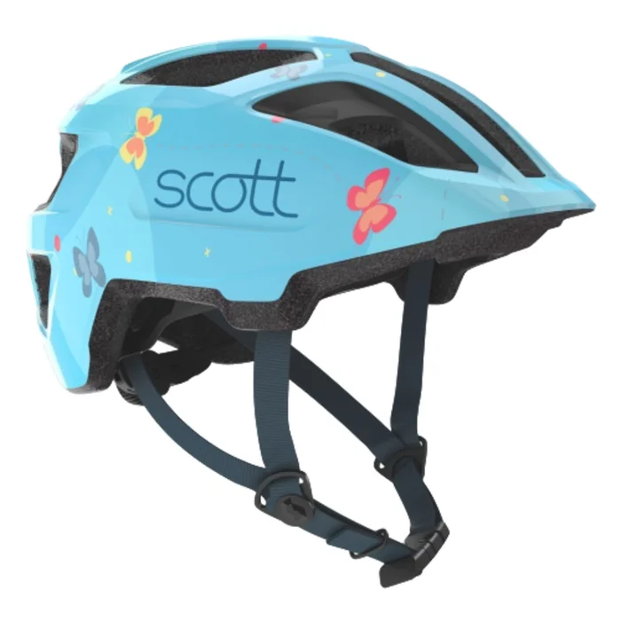 SCOTT SPUNTO KID (CE) HELMET|BLUE/ORANGE|LIGHT-BLUE|D.PURPLE|F.RED