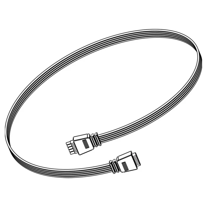 Sea Gull 12″ LED Disk Connector Cord – Black – 98644S-12