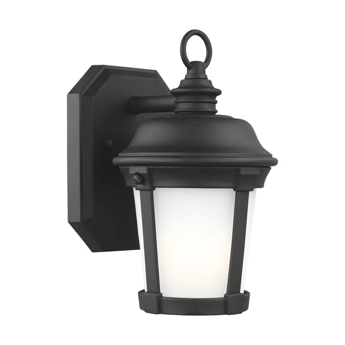 Sea Gull Calder Small 1-LT Outdoor Wall Lantern – Black – 8550701EN3-12