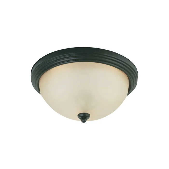 Sea Gull Del Prato 2-LT Ceiling Flush Mount – Chestnut Bronze – 77164-820