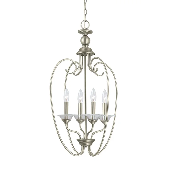 Sea Gull Lemont 4-LT Hall/Foyer Light – Antique Brushed Nickel – 51316EN-965