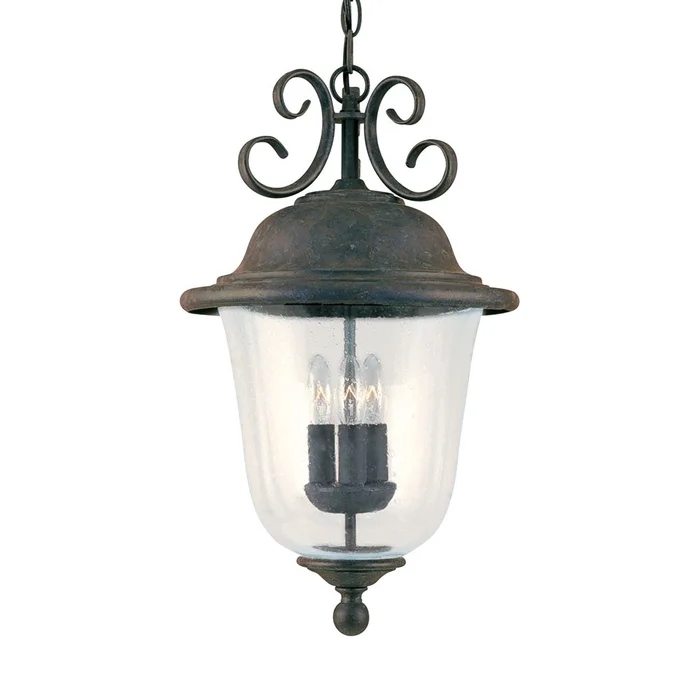 Sea Gull Trafalgar 3-LT Outdoor Pendant – Oxidized Bronze – 6059-46
