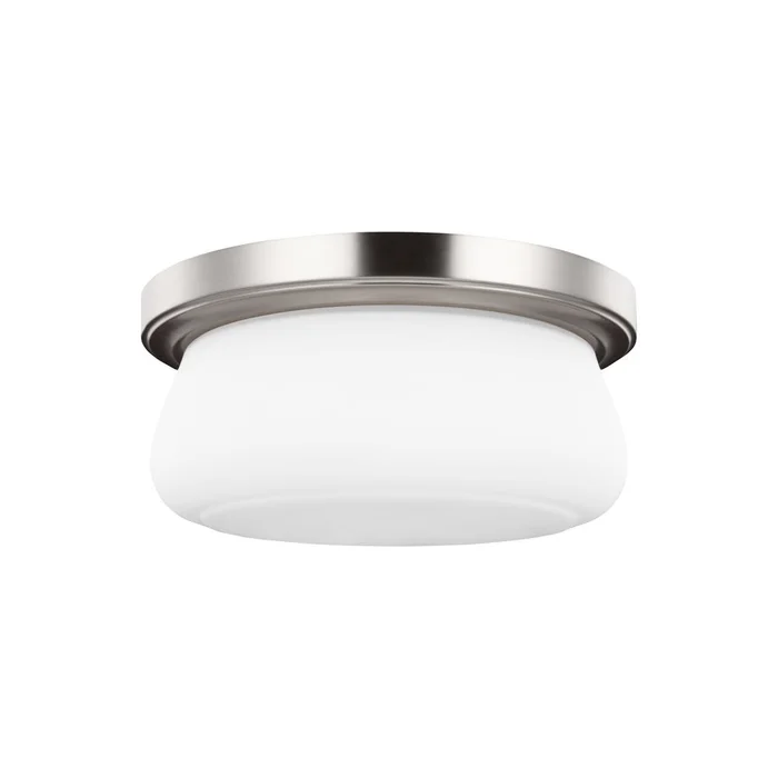 Sea Gull Vintner 2-LT Flush Mount – Satin Nickel – FM412SN