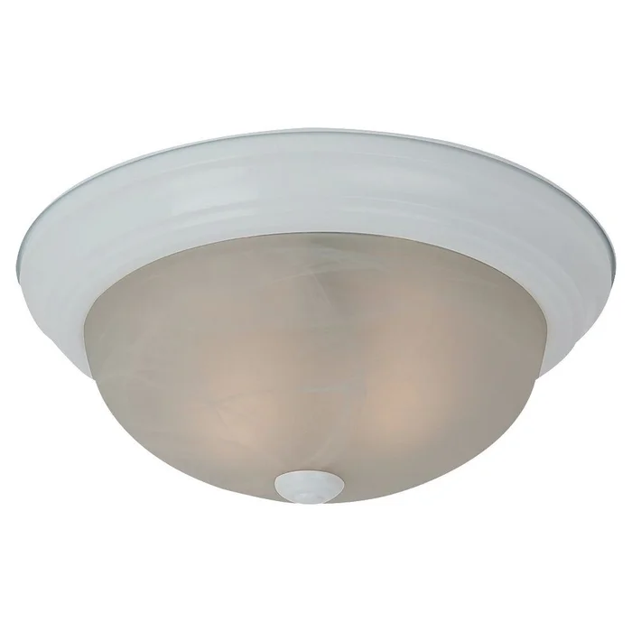Sea Gull Windgate 1-LT Ceiling Flush Mount – White – 75940-15