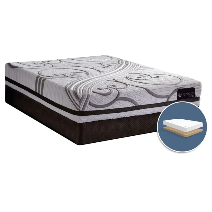 Serta iComfort EFX3D Gravati Low-Profile Full Mattress Set|Ensemble matelas profil bas Gravati iComfort EFX3D de Serta pour lit double
