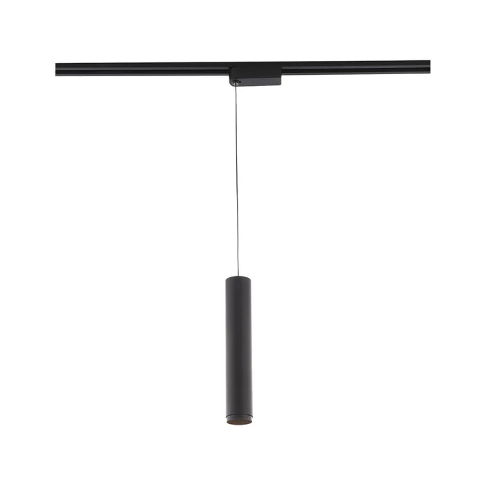 Silo Pendants LED Track Pendant in Black/Black (34|J-PD2015-940-BK/BK)