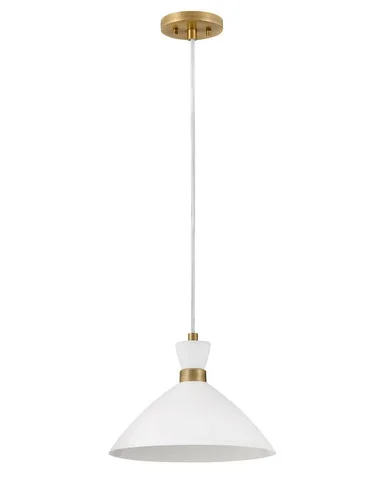Simon LED Pendant in Matte White (531|83257MW-HB)
