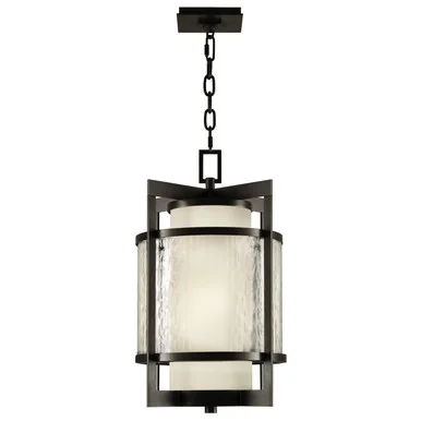 Singapore Moderne Outdoor Two Light Outdoor Lantern in Bronze (48|817482ST)