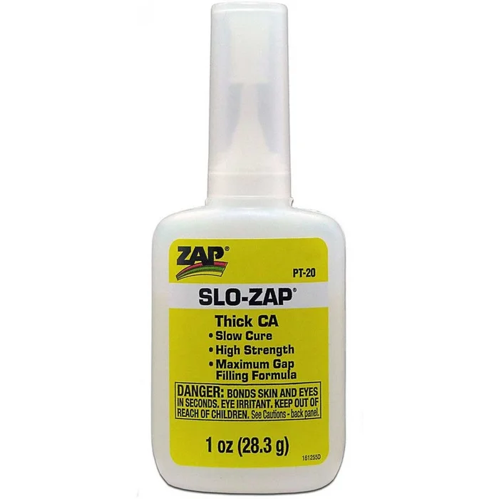 Slo-Zap Thick CA Glue, 1 oz
