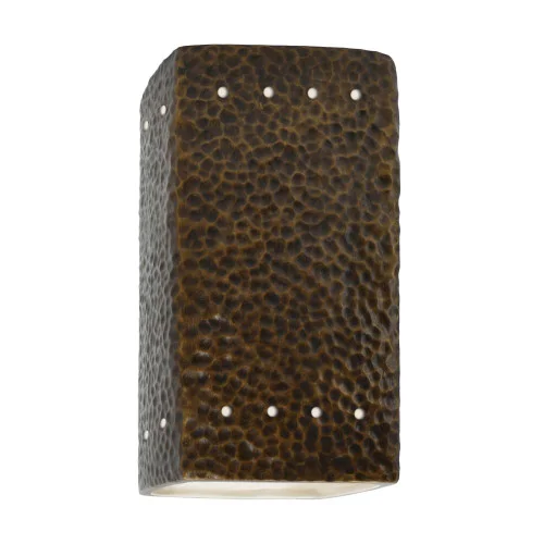 Small Rectangle w/ Perfs – Open Top & Bottom (254|CER-0925-HMBR)