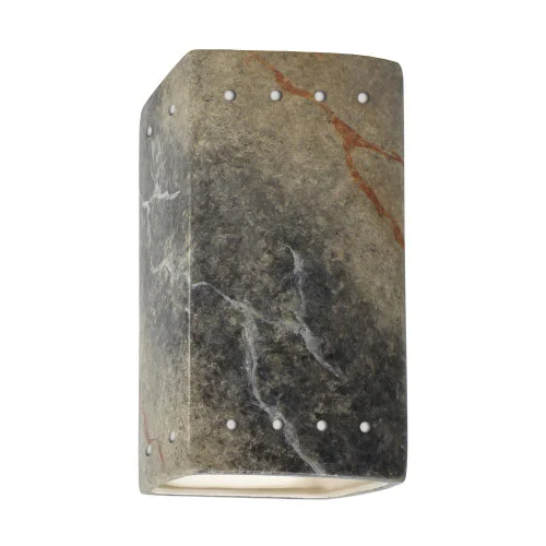 Small Rectangle w/ Perfs – Open Top & Bottom (Outdoor) (254|CER-0925W-STOS)