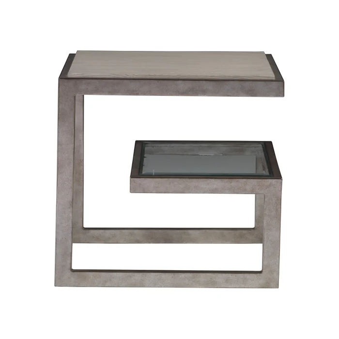 soiree rectangular end table