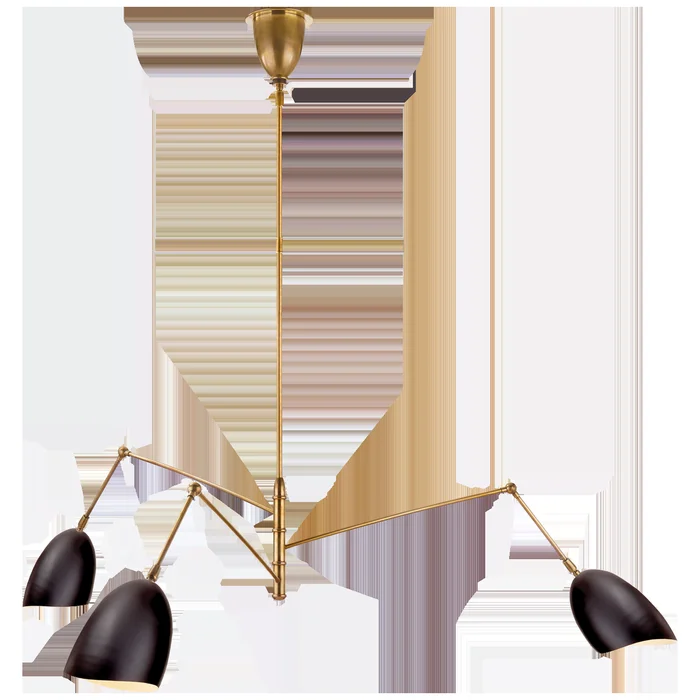 Sommerard Large Triple Arm Chandelier