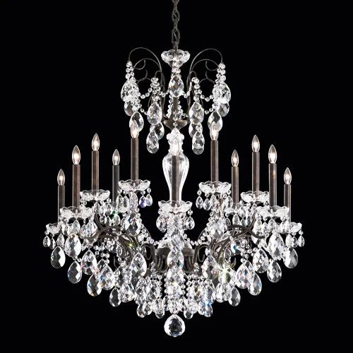 Sonatina 14 Light 120V Chandelier in Heirloom Bronze with Heritage Handcut Crystal (168|ST1852N-76H)