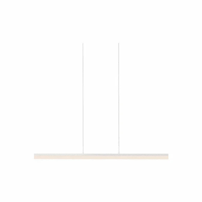 Sonneman 2347.03 Stiletto Satin White LED 44″ Kitchen Island Lighting