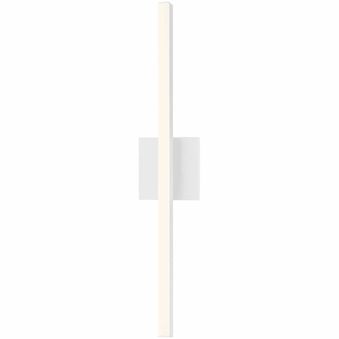 Sonneman 2770.03 Stix Modern Satin White LED 24″ Vanity Light