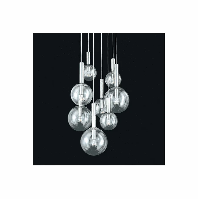 Sonneman 3768.35 Bubbles Contemporary Polished Nickel Multi Pendant Lighting