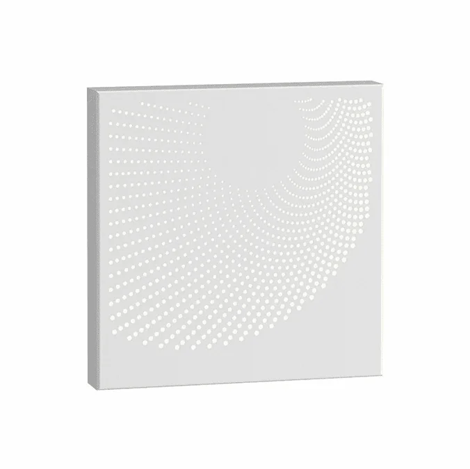 Sonneman 7456.98-WL Dotwave Modern Textured White LED Exterior 10″ Lighting Wall Sconce