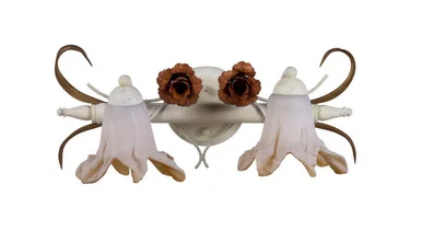 Spring Bouquet Two Light Vanity in Ivory (45|13402-E)