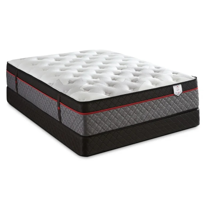 Springwall True North Chiropractic Banff Euro-Top Full Mattress Set|Ensemble matelas Euro-plateau True North Banff Chiropractic de Springwall pour lit double