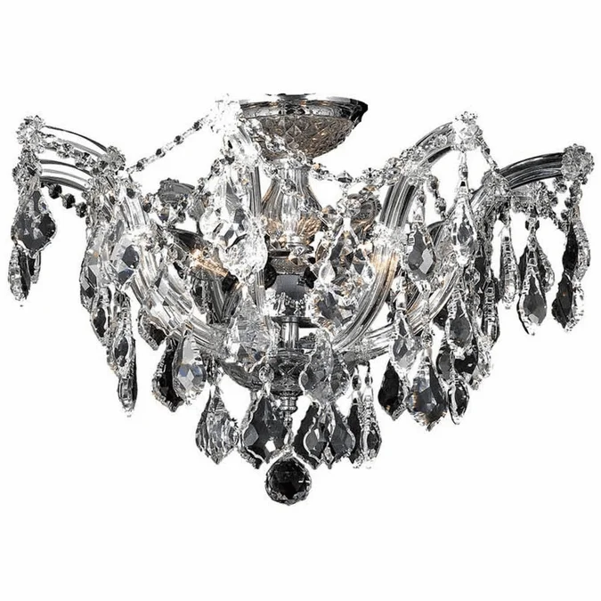 StarFire Crystal 6320GD Maria Teresa Classic Gold Flush Lighting