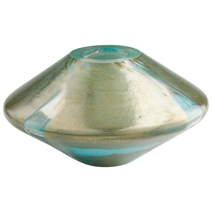 Stargate Vase Green Small By Cyan Design