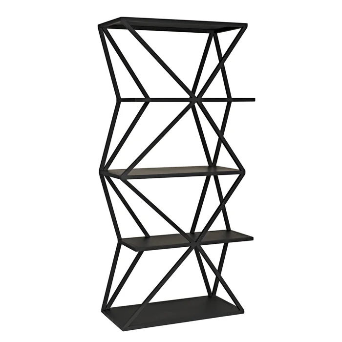 sutro shelf, black steel