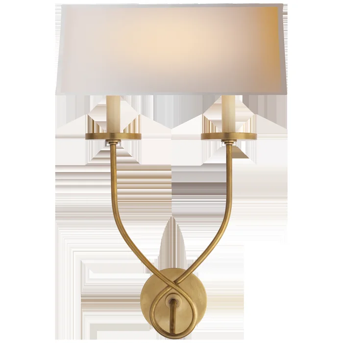 Symmetric Twist Double Sconce
