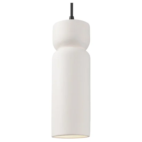 Tall Hourglass LED Pendant (254|CER-6510-BIS-MBLK-BKCD-LED1-700)