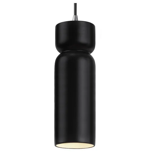 Tall Hourglass LED Pendant (254|CER-6510-CRB-CROM-BKCD-LED1-700)